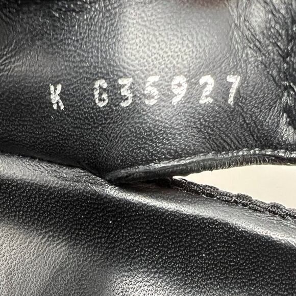 Chanel Dad Sandals Black Fabric CC Logo Size 40 EU‎ - Picture 7 of 11